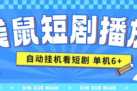 『高端精品』某工作室收費2980的點點短劇掛機項目 無需養(yǎng)機 單機9+『月卡軟件+使用教程』