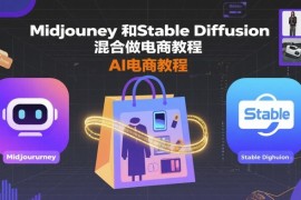 Midjourney和Stable Diffusion混合做電商教程-ai電商教程