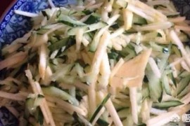 蘋果黃瓜短視頻教程黃瓜和蘋果能一起拌涼菜吃嗎