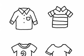 畫衣服短視頻教程_如何畫衣服的顏色袖子上衣簡(jiǎn)單
