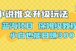 藍海項目——利用AI作圖擼小說推文、小白也能日賺300