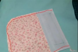 燙口袋短視頻教程_襯衣貼圓袋的方法