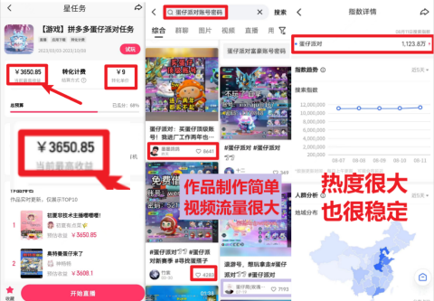 靠蛋仔派對日入3600會截圖就能做，保姆式教學(xué) 無腦操作（教程+資料） 靠蛋仔派對日入3600 ，會截圖就能做，保姆式教學(xué) 無腦操作（教程+資料） 項目分享